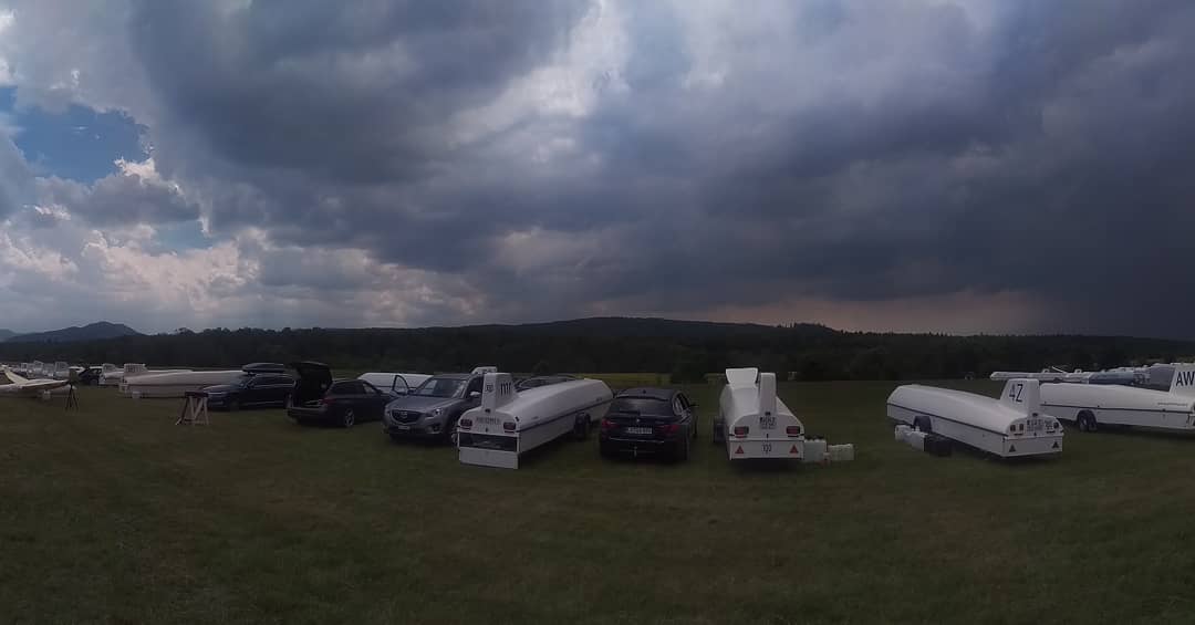 The Story of Hahnweide Competition Day 1, from Cumulus Clouds to Thunderstorms