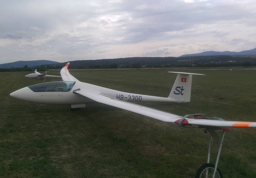 Back home after the first task of the European Gliding Championship. The sky doesn’t look really active anymore